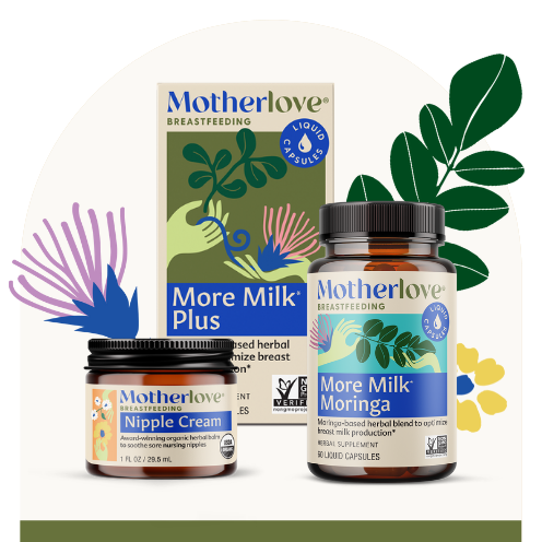 Mother Love More Milk Plus, Mother Love Nipple Cream, Mother Love More Milk Moringa