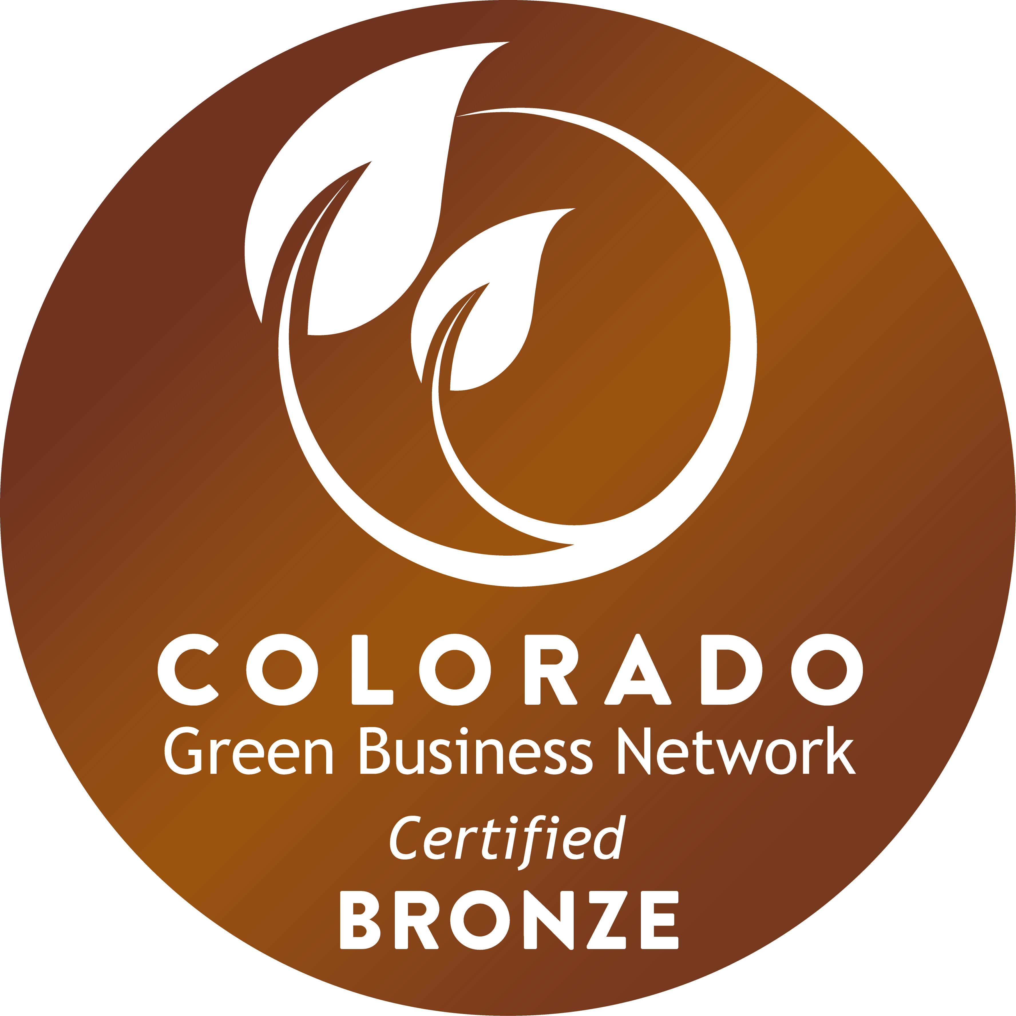 Colorado Green Business Network Certified - Bronze